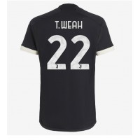 Camisa de Futebol Juventus Timothy Weah #22 Equipamento Alternativo 2023-24 Manga Curta